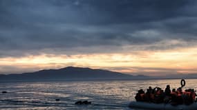 Les réfugiés affluent sur l'île grecque de Lesbos (photo d'illustration).