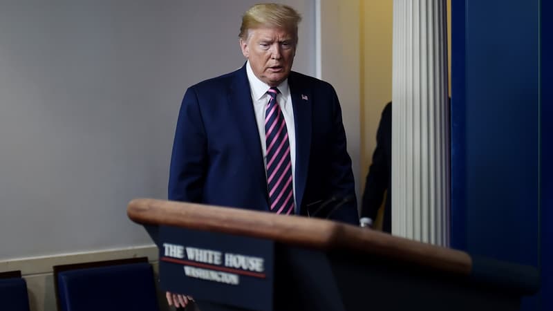 Donald Trump, le 24 avril 2020