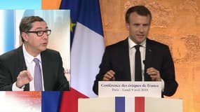 Macron et l’Église: "Il fait ça parce qu’il va vers la loi sur la PMA"