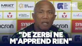 Nantes : "De Zerbi ne m'apprend rien", Kombouaré pas étonné par la mise au vert de l'OM