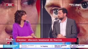 Ukraine, discours de Macron : "L’objectif d’Emmanuel Macron est de rassurer les Français et d’envoyer un message diplomatique" précise Jérémy Trottin.