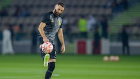 Karim Benzema, attaquant d'Al Ittihad, le 26 décembre 2023