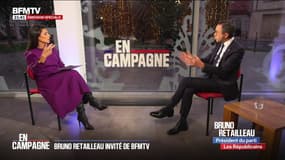 "C'est totalement théorique": Bruno Retailleau estime qu'une primaire commune à la droite, l'extrême droite et au bloc central est "ridicule"