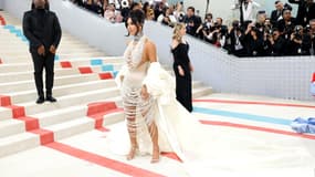 Kim Kardashian, lors du Met Gala 2023