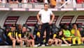 Pierre Aristouy lors le banc de Nantes face à Clermont, en septembre 2023.