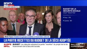 "Recettes" du budget de la Sécurité sociale adoptée: pour Olivier Faure, Premier secrétaire du PS, LFI et le RN " ont fait le jeu du pire"