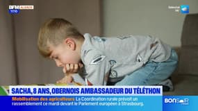 Alsace: Sacha, Obernois de 8 ans et ambassadeur du Téléthon