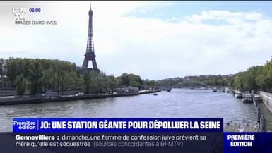 JO 2024: au cœur d'une nouvelle station de dépollution pour assainir la Seine