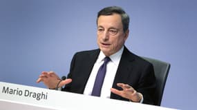 Le président de la BCE, Mario Draghi. 