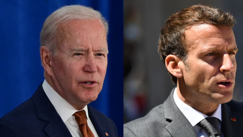 Joe Biden et Emmanuel Macron vont se rencontrer lors d'un entretien bilatéral formel au G7.