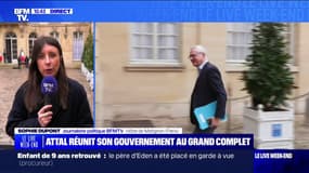 Gabriel Attal réunit son gouvernement au complet pour la première fois ce samedi