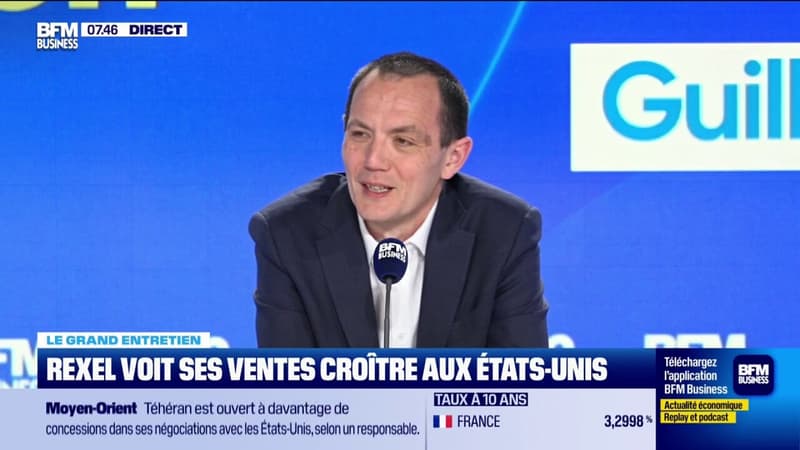 "La décision de la Cour suprême d'annuler les droits de douane, c'est une bonne nouvelle pour la démocratie aux États-Unis", assure Guillaume Texier, directeur général de Rexel