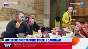 Aix-en-Provence: 8.000 spectateurs pour le carnaval