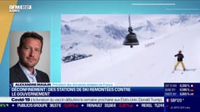 Déconfinement: la colère des stations de ski: "L'exploitation du domaine skiable, c'est une activité économique qui est le moteur de nos stations et qui permet leur remplissage" selon le président des domaines skiables de France
