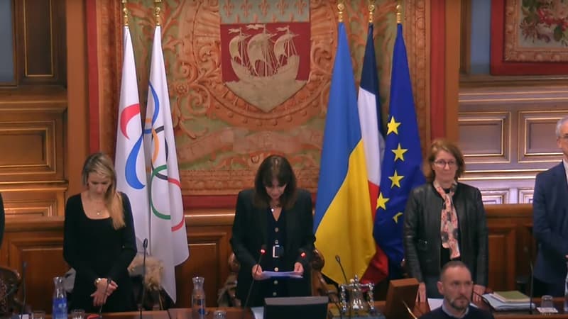 Le conseil de Paris ce mardi 12 décembre 2023.