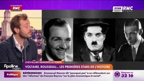 Voltaire, Rousseau... Les premières stars de l'Histoire