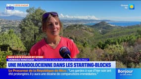 Nice Côte d'Azur by UTMB : une mandolocienne dans les starting-blocks