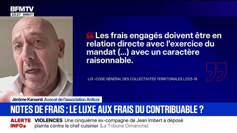 Notes de frais des élus: 