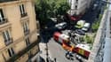 Les policiers ont repéré le véhicule dans lequel l'un des passagers ne portait pas sa ceinture dans une rue du 18e arrondissement à Paris.