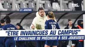 D1 Arkéma : "Être invaincues au Campus", le challenge de Prêcheur à ses joueuses