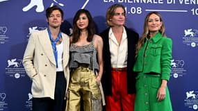 Harry Styles, Gemma Chan, Chris Pine et Olivia Wilde à la Mostra de Venise, le 5 septembre 2022