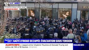Gaîté lyrique: les forces de l’ordre terminent l’évacuation du lieu culturel dans un climat "plus calme"