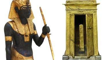 150 oeuvres issues de la tombe de Toutankhamon vont être exposées à Paris.
