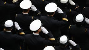 Des militaires à l'Hôtel des Invalides le 27 novembre 2017 à Paris. 