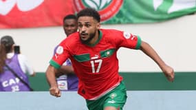 L'ailier du Maroc Sofiane Boufal face au Congo à la CAN