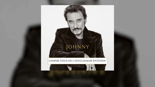 La pochette de l'album posthume de Johnny Hallyday.