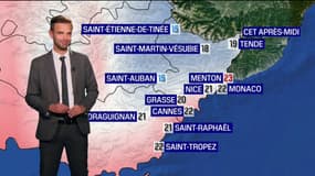 Météo Alpes-Maritimes: un ciel couvert et gris ce mardi, 21°C à Nice
