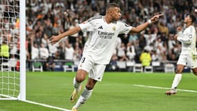 Kylian Mbappé face à Alavés en septembre 2024.
