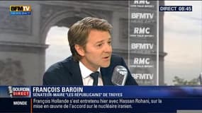 François Baroin face à Apolline de Malherbe en direct