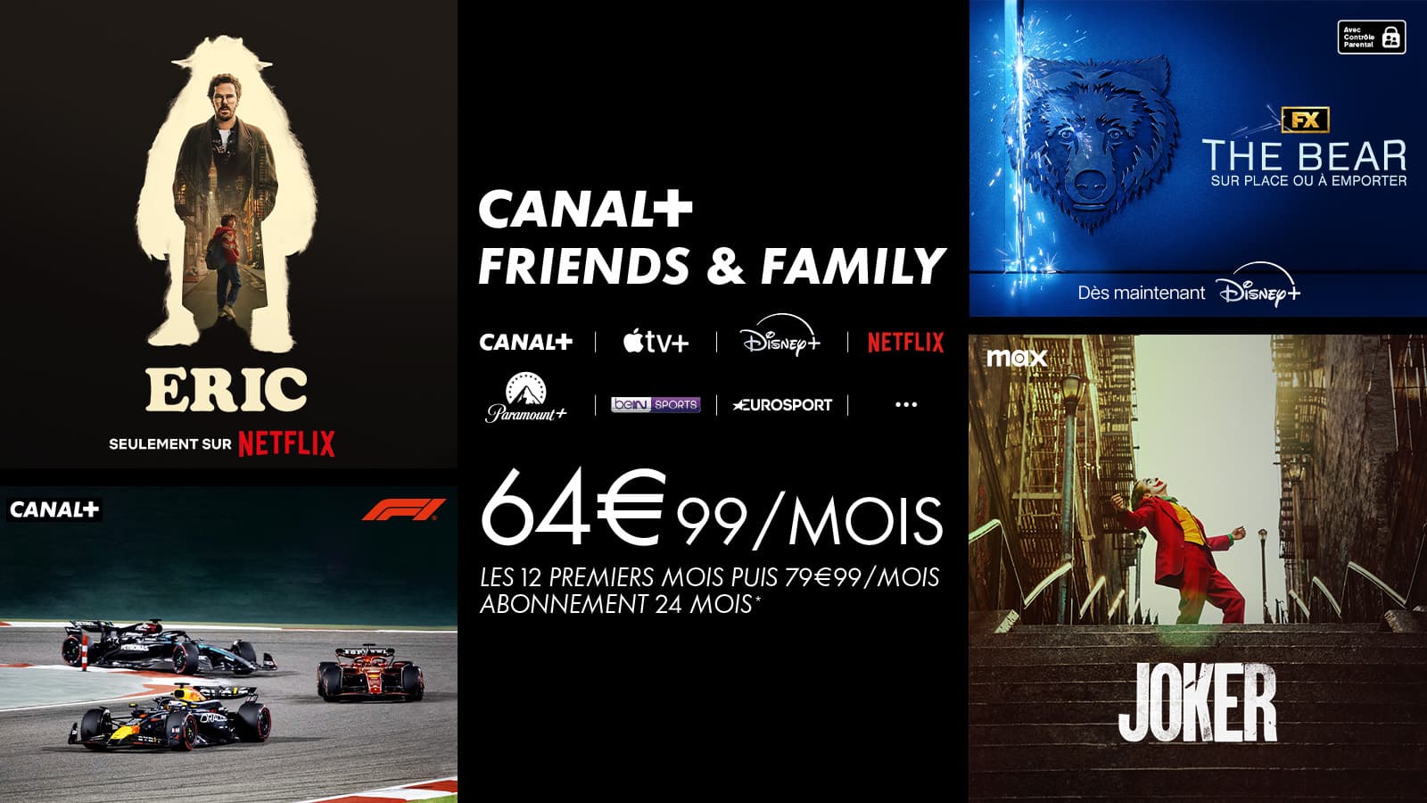 CANAL+ Friends & Family : l’offre complète pour ne décevoir personne
