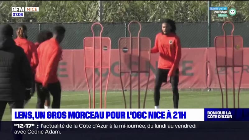 Ligue 1: l'OGC Nice affronte Lens ce mercredi