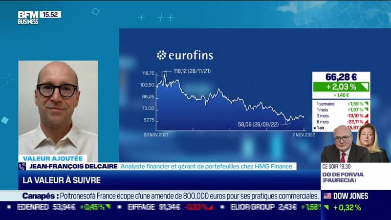 Jean-François Delcaire (HMG Finance): Focus sur Eurofins Scientific - 07/11