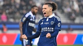 Ilan Kebbal, attaquant du Paris FC, 7 novembre 2025