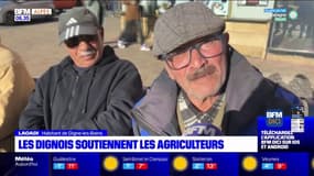 Digne-les-Bains: les habitants soutiennent la manifestation des agriculteurs
