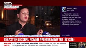 Sébastien Lecornu Premier ministre: "Emmanuel Macron a choisi son premier et dernier soutien", déplore Mathilde Panot (LFI)