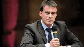 Manuel Valls le 11 octobre 2014 à Blois.