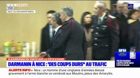 Darmanin à Nice: "des coups durs" au trafic