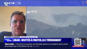 "La situation se complique, c'est une atmosphère d'attente": Laurent Sabouret, touriste français au Liban, explique ne pas souhaiter rentrer en France pour le moment