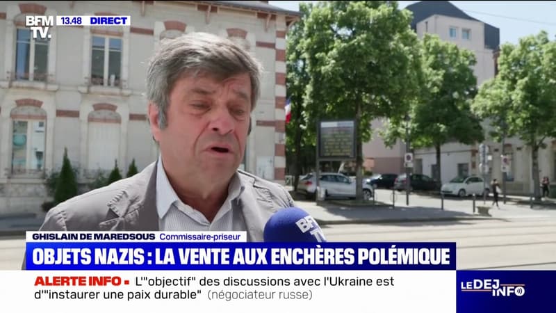 Vente aux enchères d'objets nazis: 
