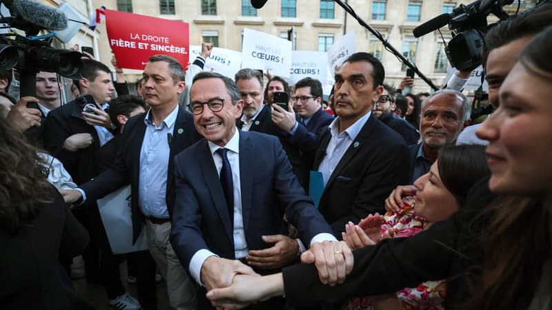 DIRECT. Les Républicains: largement élu président du parti, Bruno Retailleau...