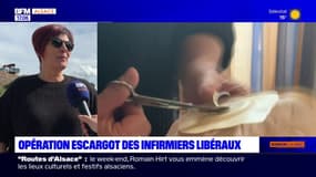 Grève des infirmiers libéraux: une opération escargot s'est déroulée sur la M35