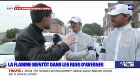 Les runners de la flamme, "la bulle de sécurité" des porteurs des flammes olympiques