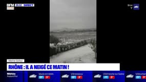 Rhône: de la neige au réveil ce vendredi matin