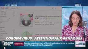 Coronavirus: attention à l'épidémie d'arnaques ! 