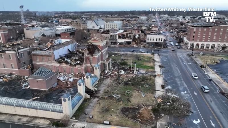 Les dégâts causés par les Tornades
