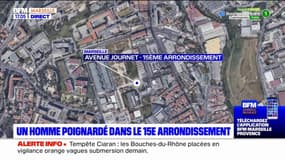 Marseille: un quinquagénaire poignardé dans le 15e arrondissement